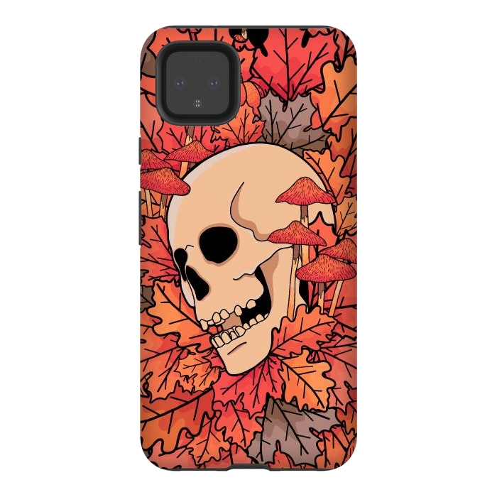Pixel 4XL StrongFit The skull of autumn by Steve Wade (Swade)