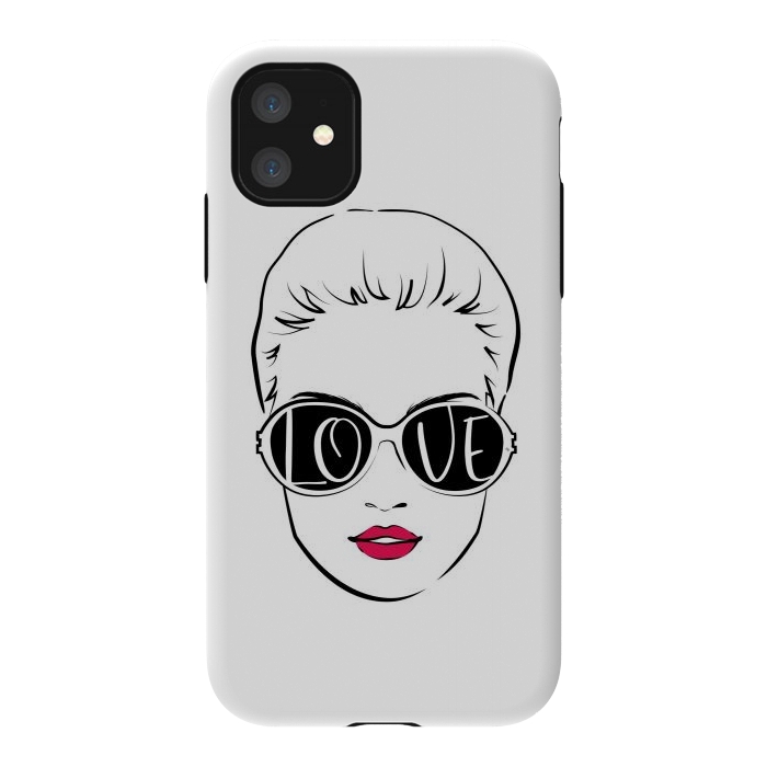 iPhone 11 StrongFit Love Sunglasses by Martina