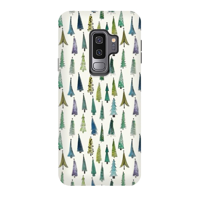 Galaxy S9 plus StrongFit Christmas trees  by Winston
