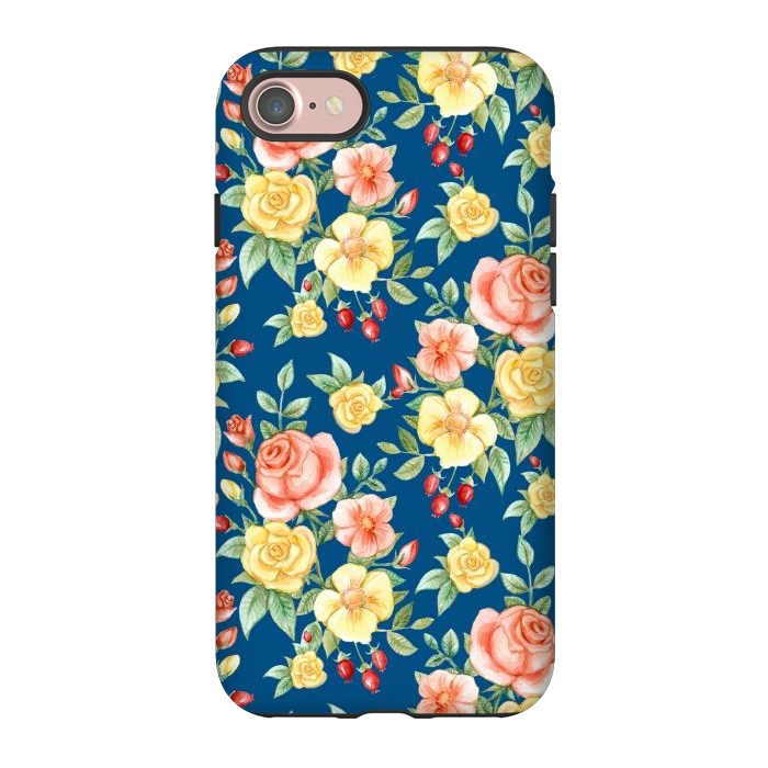 iPhone 7 StrongFit Pink and yellow roses  by Winston