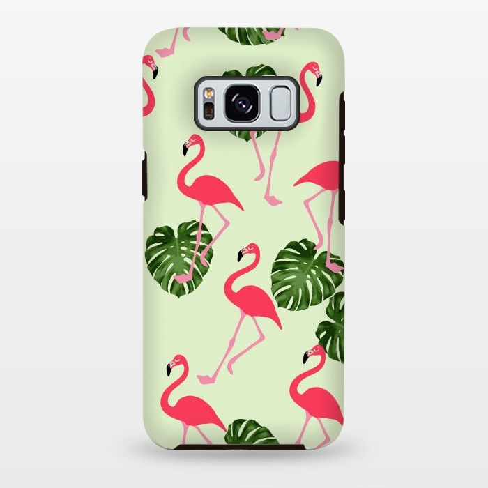 Galaxy S8 plus StrongFit Flamingos  by Winston