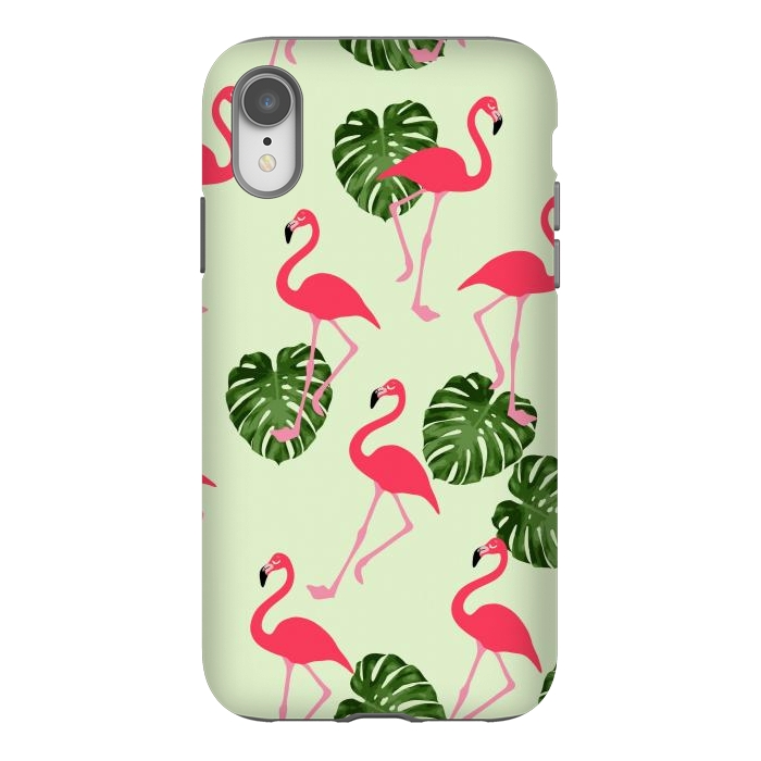 iPhone Xr StrongFit Flamingos  by Winston