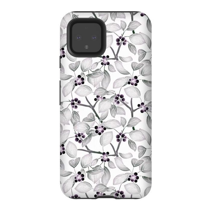 Pixel 4 StrongFit Pale flowers  by Winston