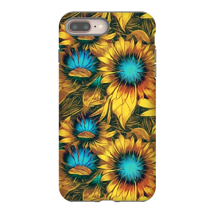 iPhone 7 plus StrongFit Sunflowers  by Winston