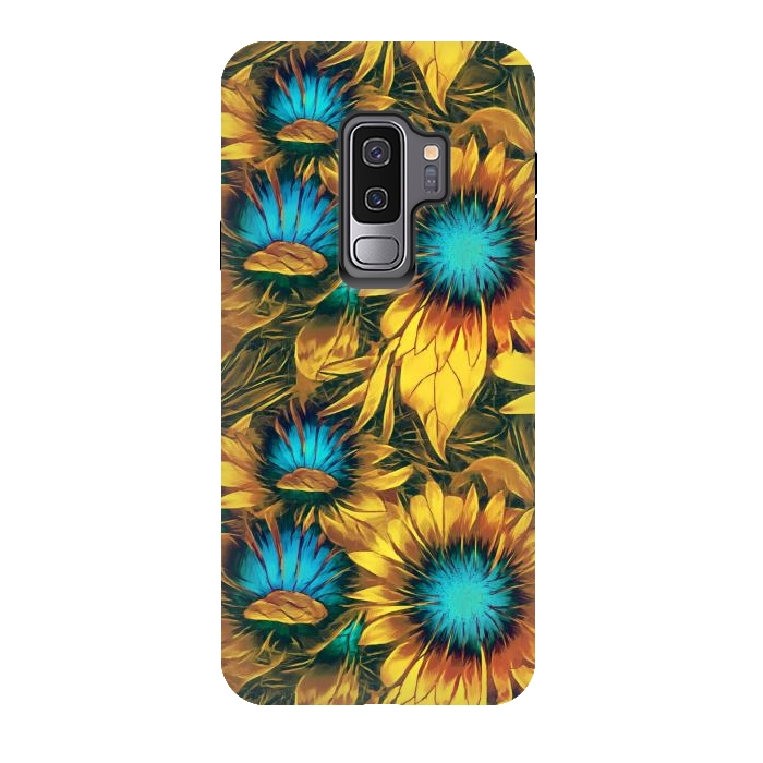 Galaxy S9 plus StrongFit Sunflowers  by Winston