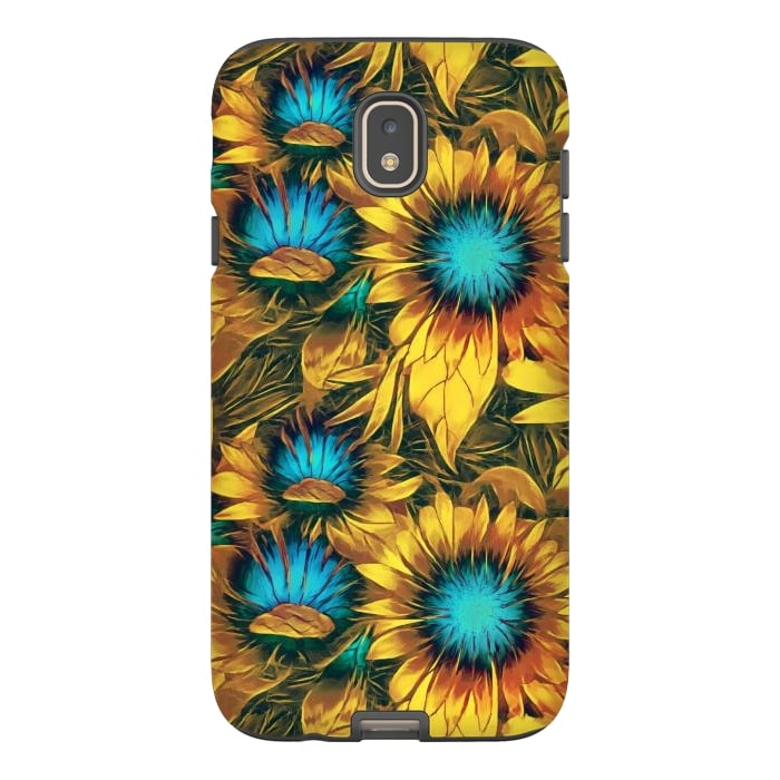 Galaxy J7 StrongFit Sunflowers  by Winston