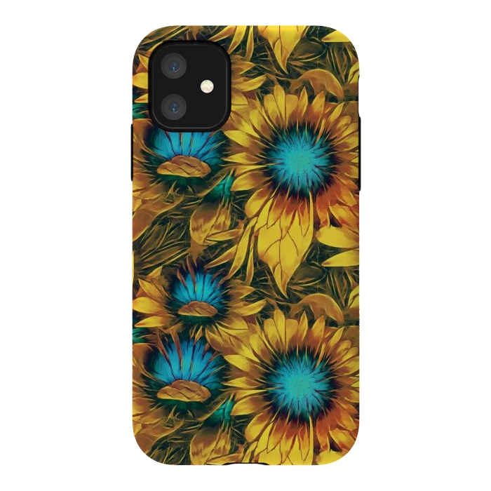 iPhone 11 StrongFit Sunflowers  by Winston
