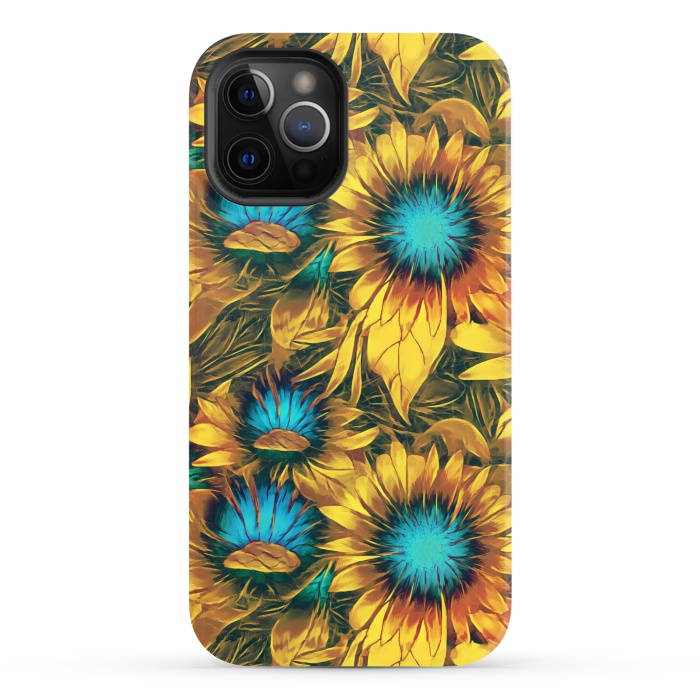 iPhone 12 Pro StrongFit Sunflowers  by Winston