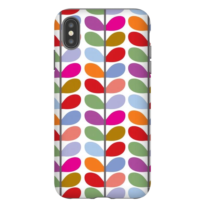 iPhone Xs Max StrongFit Colorful leaves  by Winston