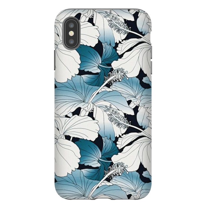 iPhone Xs Max StrongFit White hibiscus  by Winston