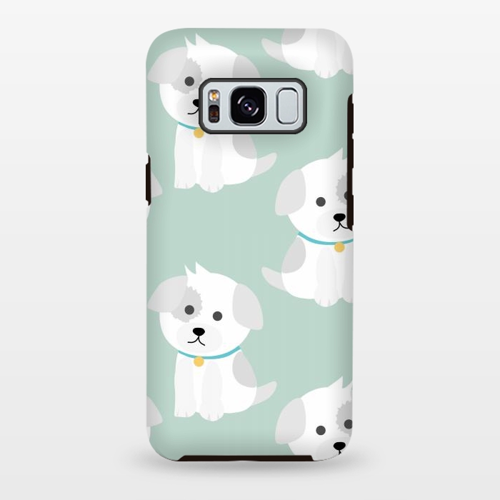 Galaxy S8 plus StrongFit Cute puppies  by Winston