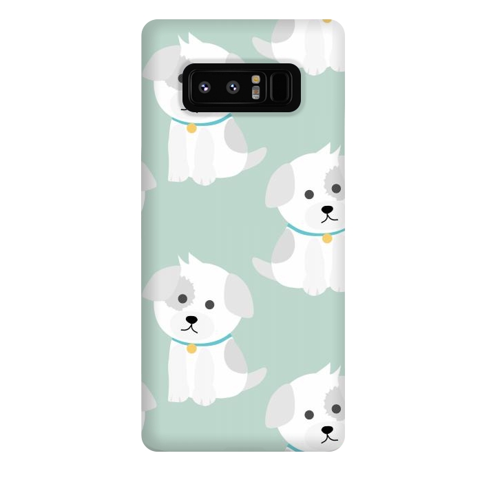 Galaxy Note 8 StrongFit Cute puppies  by Winston