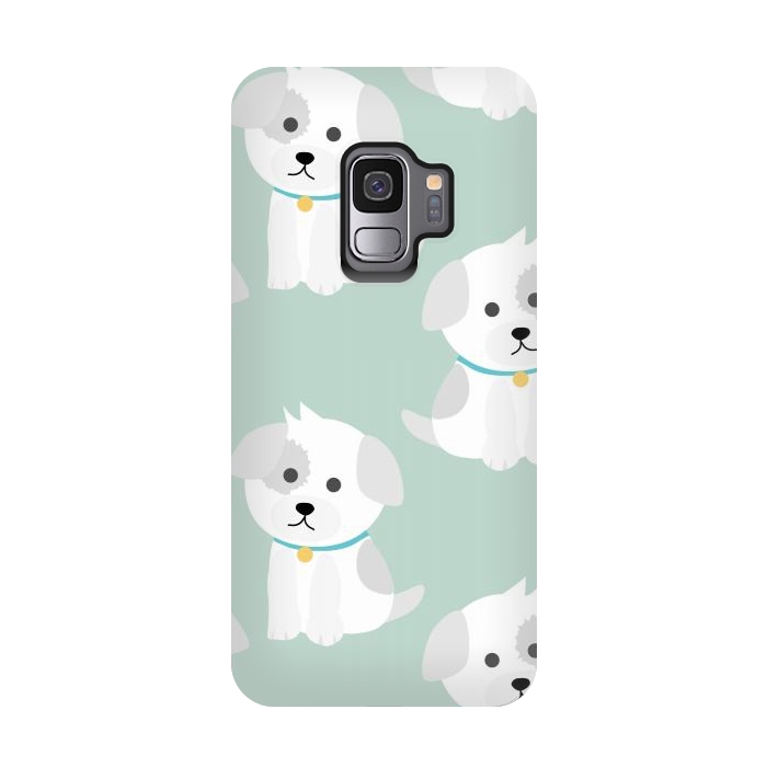 Galaxy S9 StrongFit Cute puppies  by Winston