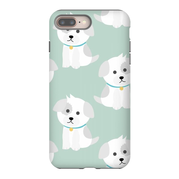 iPhone 8 plus StrongFit Cute puppies  by Winston