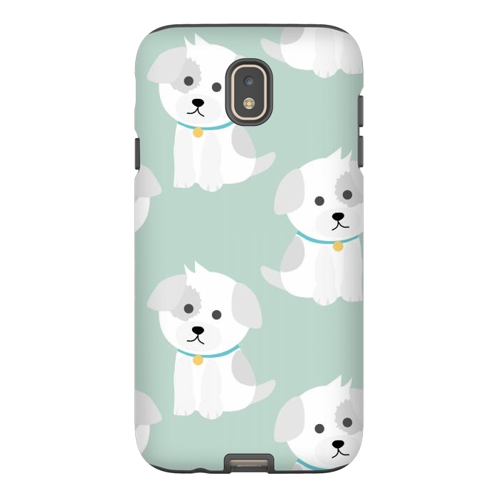 Galaxy J7 StrongFit Cute puppies  by Winston