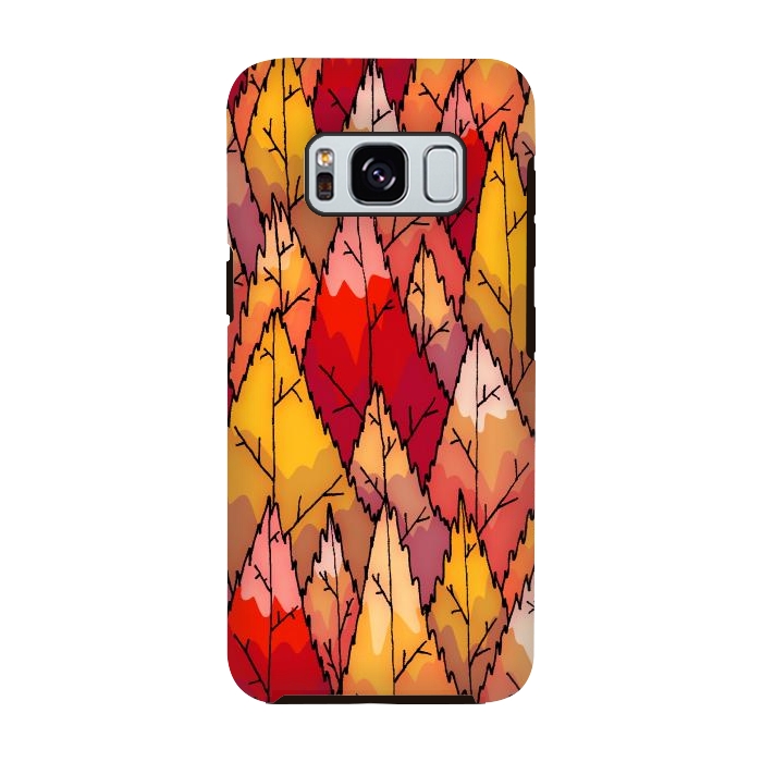 Galaxy S8 StrongFit The autumnal woodland  by Steve Wade (Swade)