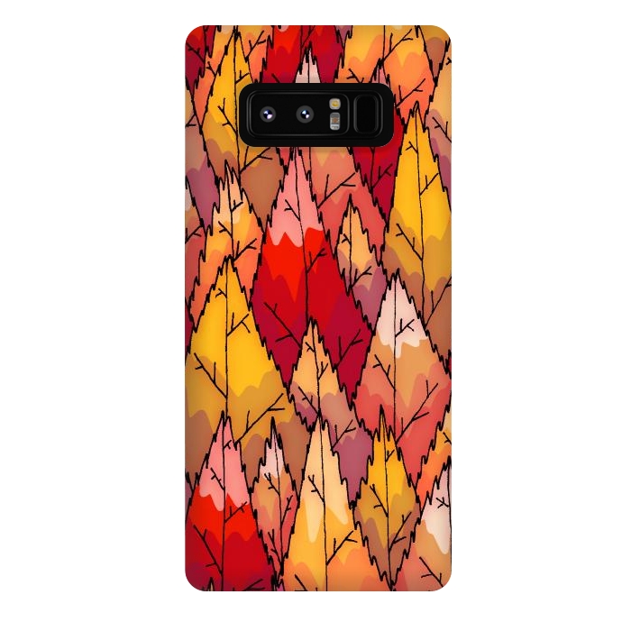 Galaxy Note 8 StrongFit The autumnal woodland  by Steve Wade (Swade)