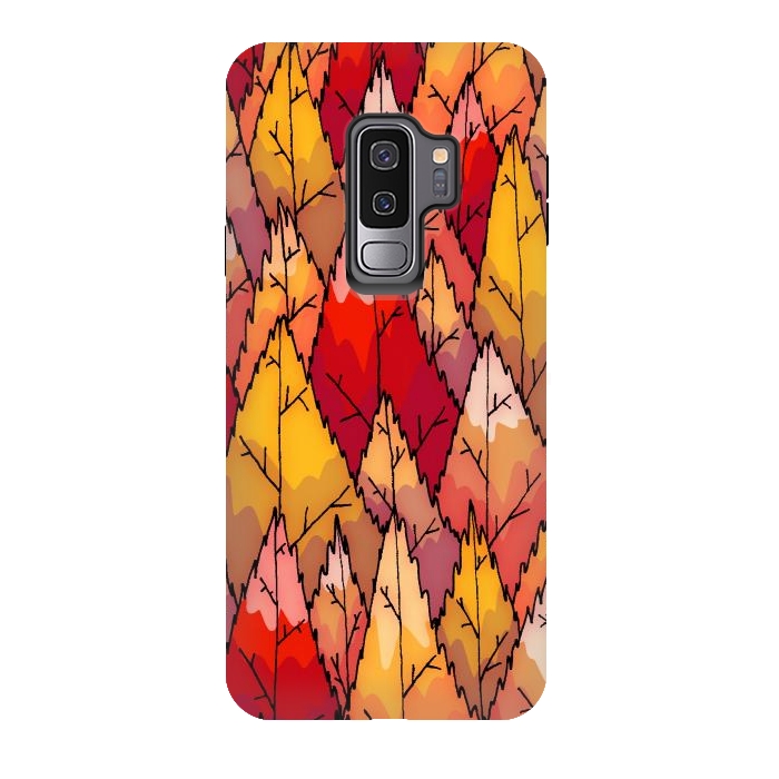 Galaxy S9 plus StrongFit The autumnal woodland  by Steve Wade (Swade)