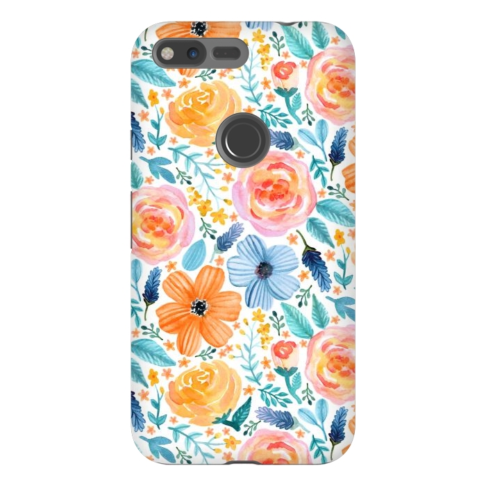 Pixel XL StrongFit Bold Blooms by Tangerine-Tane