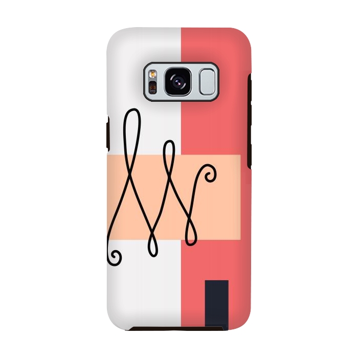 Galaxy S8 StrongFit Geometrical Minimal Art 10 by Creativeaxle