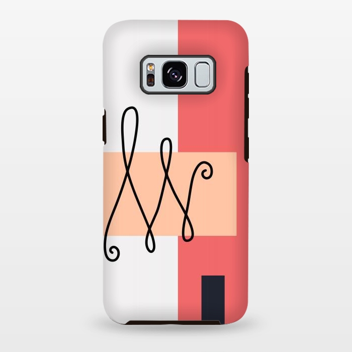 Galaxy S8 plus StrongFit Geometrical Minimal Art 10 by Creativeaxle