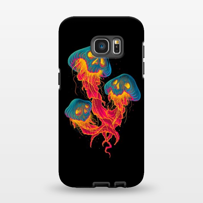 Galaxy S7 EDGE StrongFit Jellyskull by Afif Quilimo