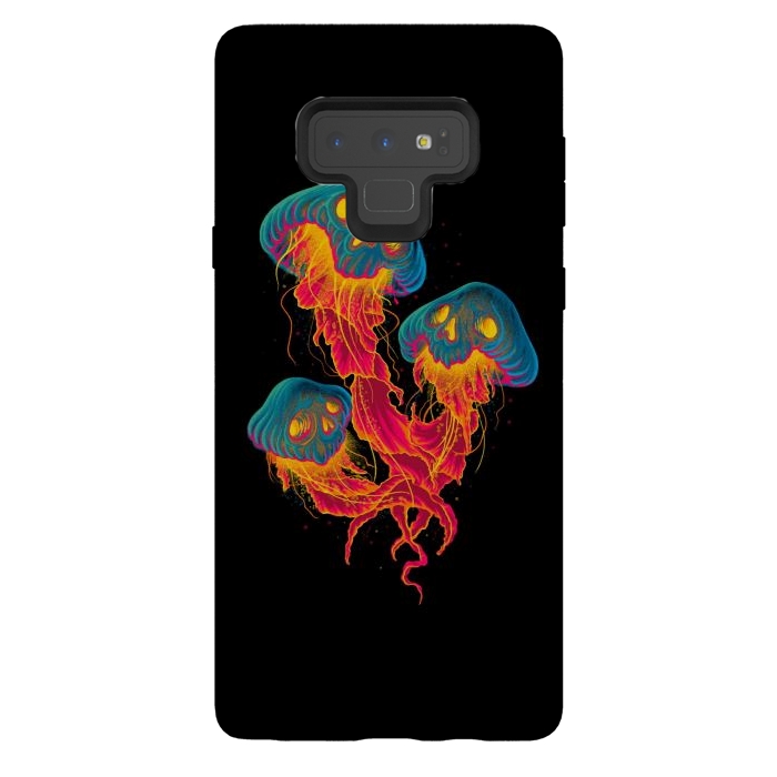 Galaxy Note 9 StrongFit Jellyskull by Afif Quilimo