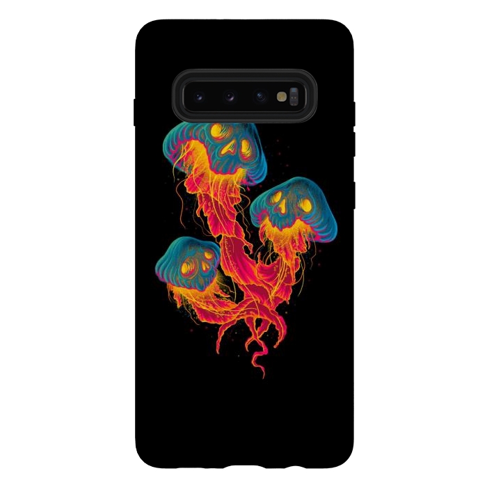 Galaxy S10 plus StrongFit Jellyskull by Afif Quilimo