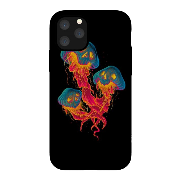 iPhone 11 Pro StrongFit Jellyskull by Afif Quilimo