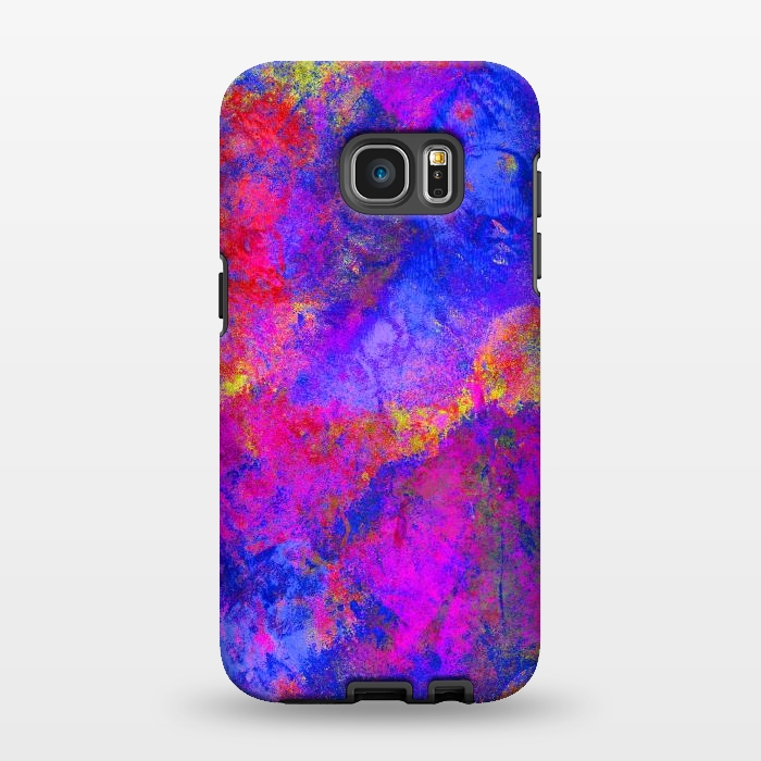 Galaxy S7 EDGE StrongFit The deep blues and purple of the cosmos by Steve Wade (Swade)
