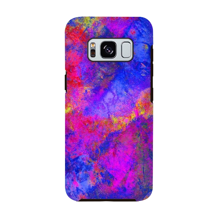 Galaxy S8 StrongFit The deep blues and purple of the cosmos by Steve Wade (Swade)
