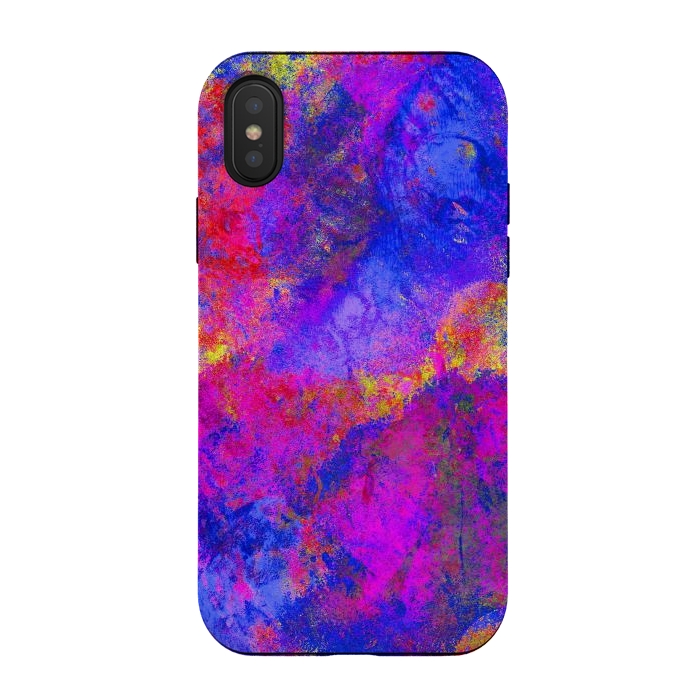 iPhone Xs / X StrongFit The deep blues and purple of the cosmos by Steve Wade (Swade)