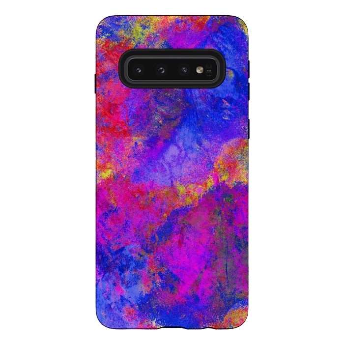 Galaxy S10 StrongFit The deep blues and purple of the cosmos by Steve Wade (Swade)