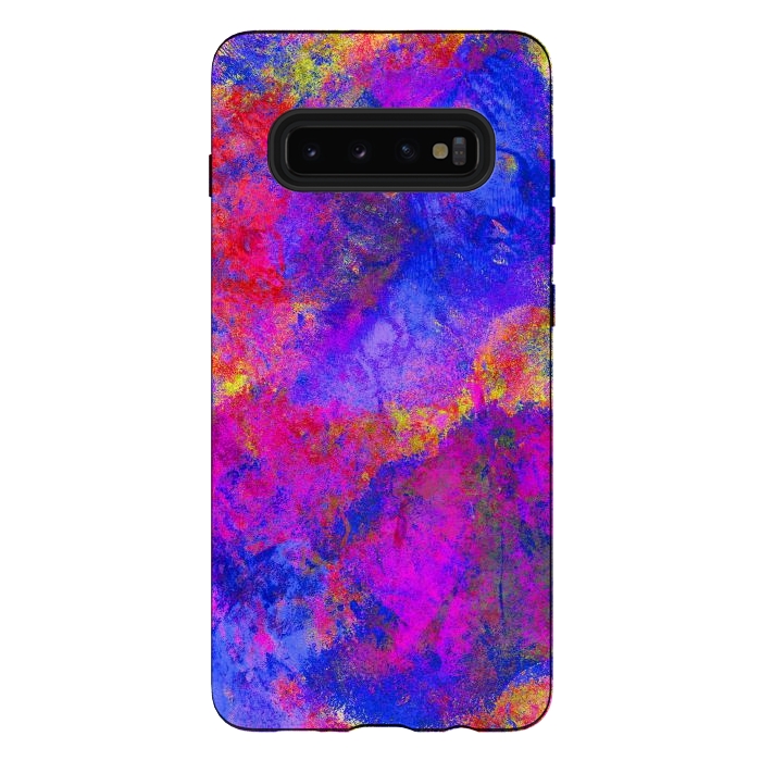 Galaxy S10 plus StrongFit The deep blues and purple of the cosmos by Steve Wade (Swade)