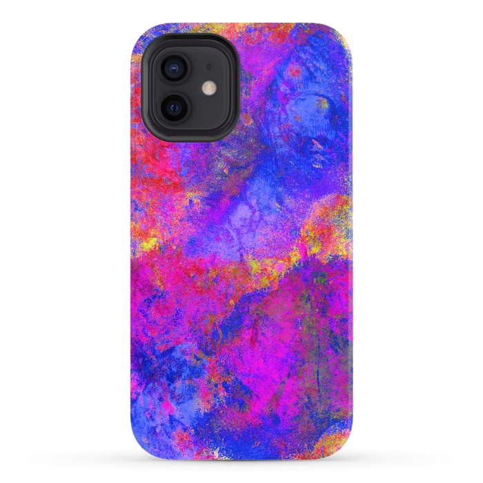 iPhone 12 StrongFit The deep blues and purple of the cosmos by Steve Wade (Swade)