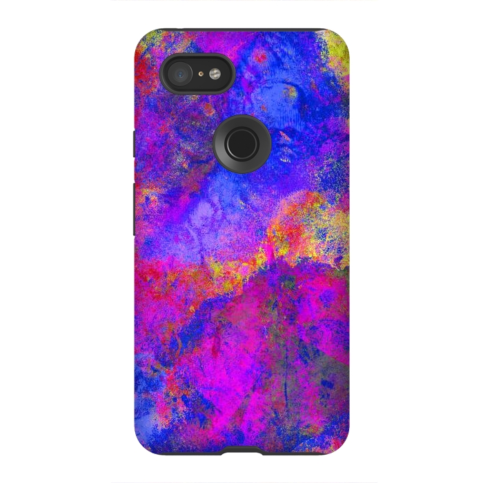 Pixel 3XL StrongFit The deep blues and purple of the cosmos by Steve Wade (Swade)