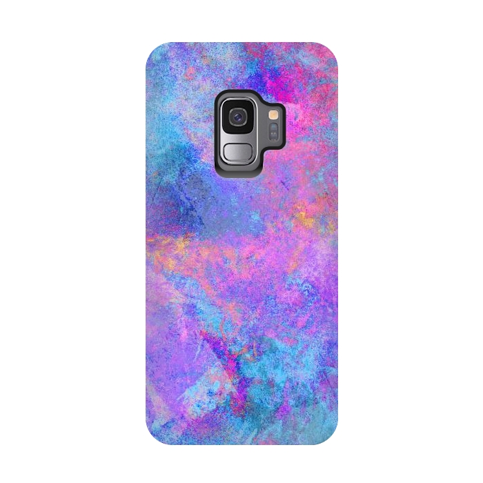Galaxy S9 StrongFit The blue galaxy clouds by Steve Wade (Swade)