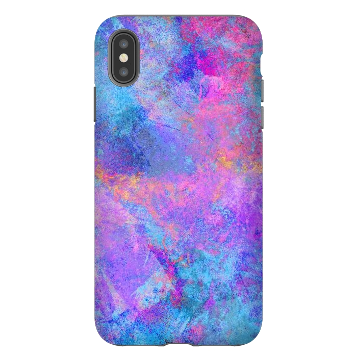 iPhone Xs Max StrongFit The blue galaxy clouds by Steve Wade (Swade)