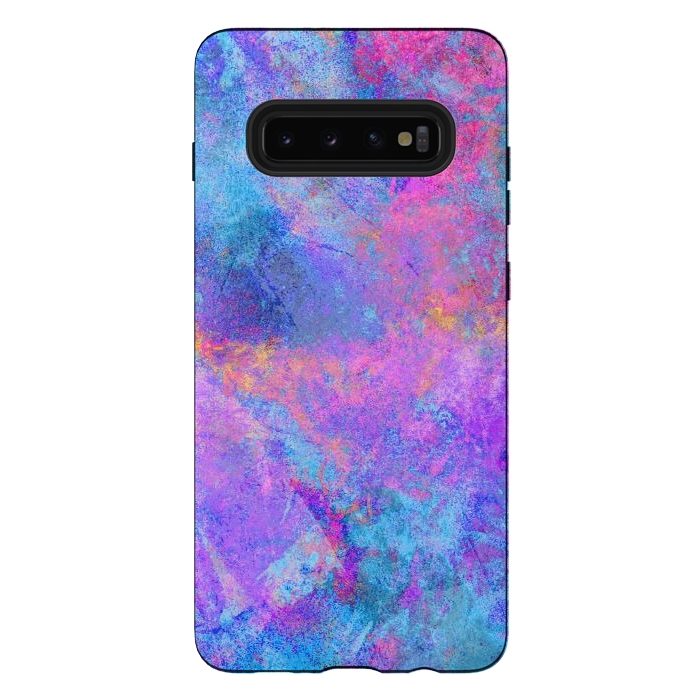 Galaxy S10 plus StrongFit The blue galaxy clouds by Steve Wade (Swade)