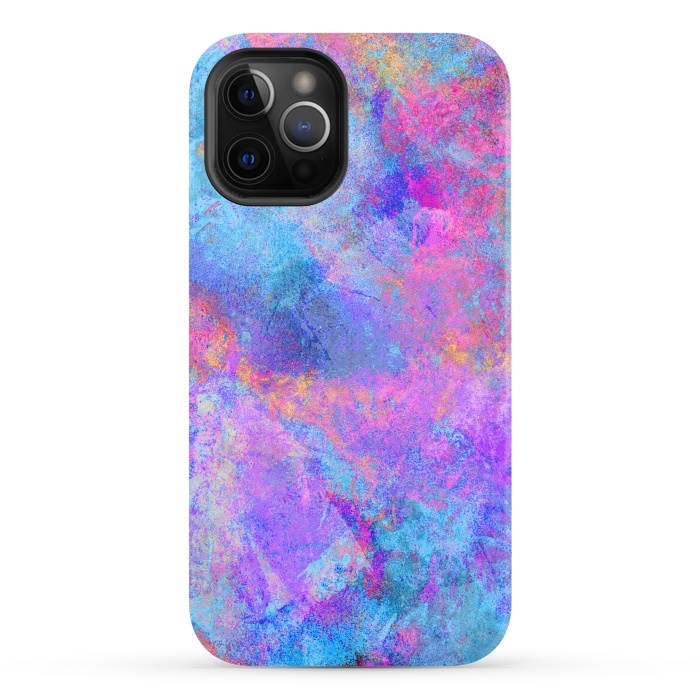 iPhone 12 Pro Max StrongFit The blue galaxy clouds by Steve Wade (Swade)