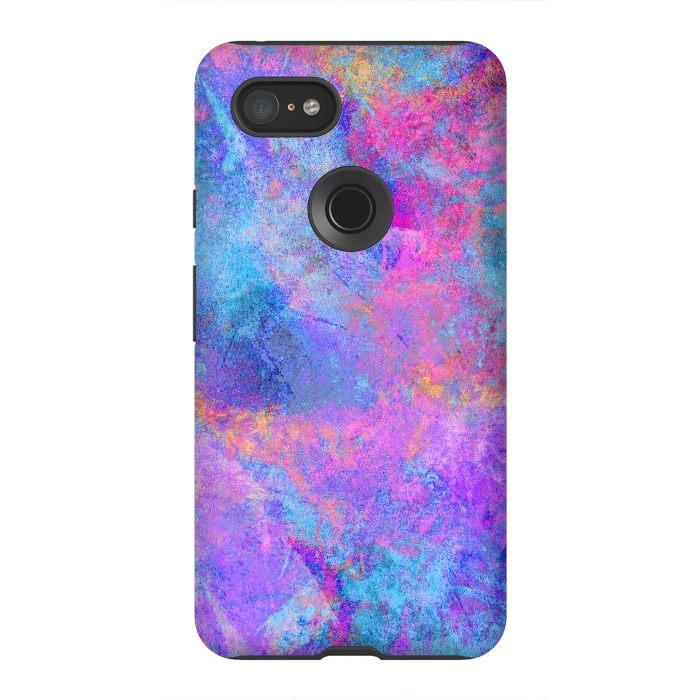 Pixel 3XL StrongFit The blue galaxy clouds by Steve Wade (Swade)