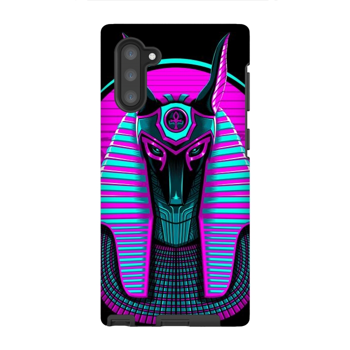 Galaxy Note 10 StrongFit Retro egyptian pharaoh by Alberto