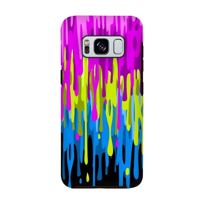 Galaxy S8 StrongFit Colorful liquid by Alberto