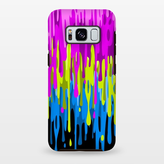 Galaxy S8 plus StrongFit Colorful liquid by Alberto