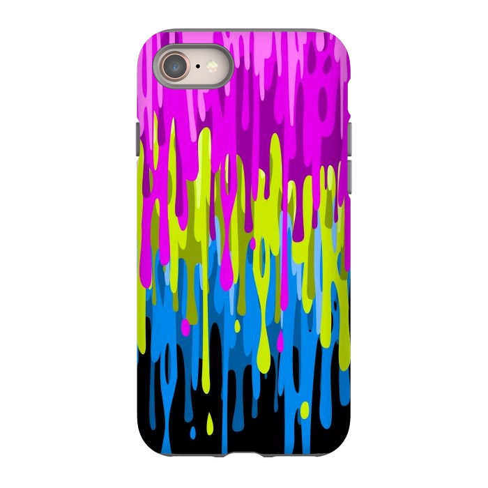 iPhone 8 StrongFit Colorful liquid by Alberto