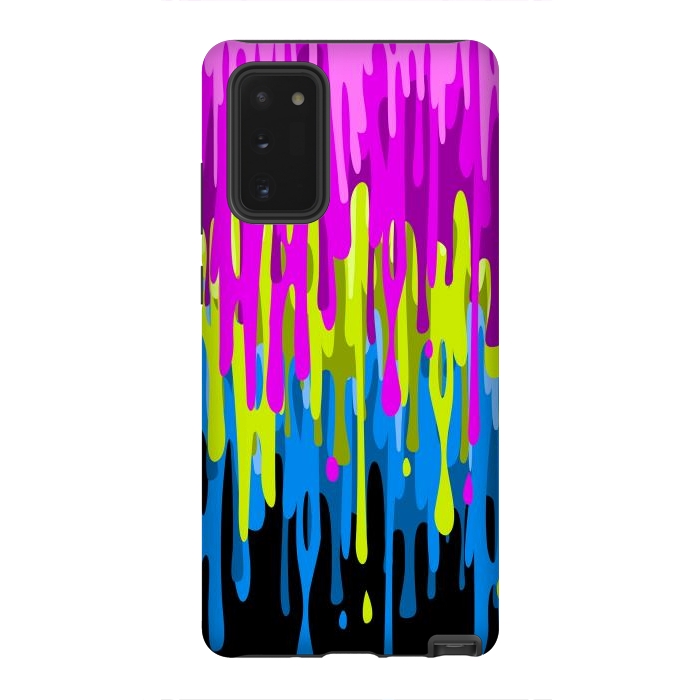 Galaxy Note 20 StrongFit Colorful liquid by Alberto