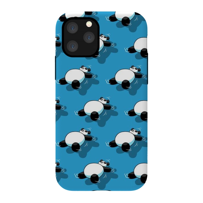 iPhone 11 Pro StrongFit Panda sleeping in the sea by Alberto