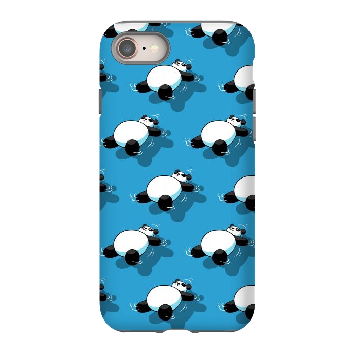 iPhone SE StrongFit Panda sleeping in the sea by Alberto