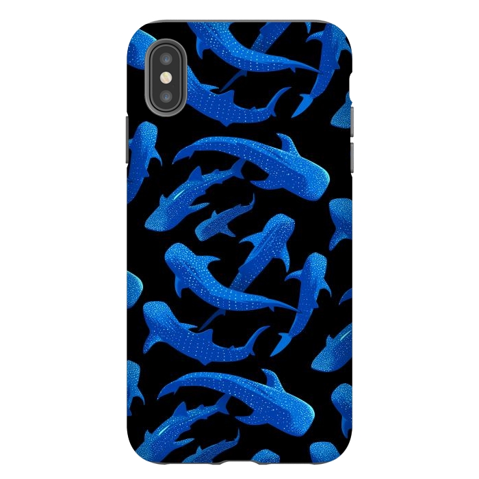 iPhone Xs Max StrongFit Shark Whales by Alberto
