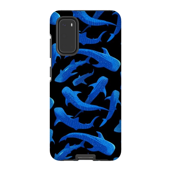 Galaxy S20 StrongFit Shark Whales by Alberto